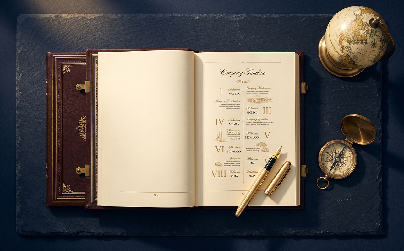 IWMP company history timeline